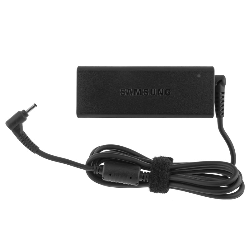Оригінальний блок живлення для ноутбука SAMSUNG 19V, 2.1A, 40W, 3.0*0.8mm, Black, L-образный разъём (Samsung Ultrabook Series 5, Chromebook Series 9) (PA-1400-14)