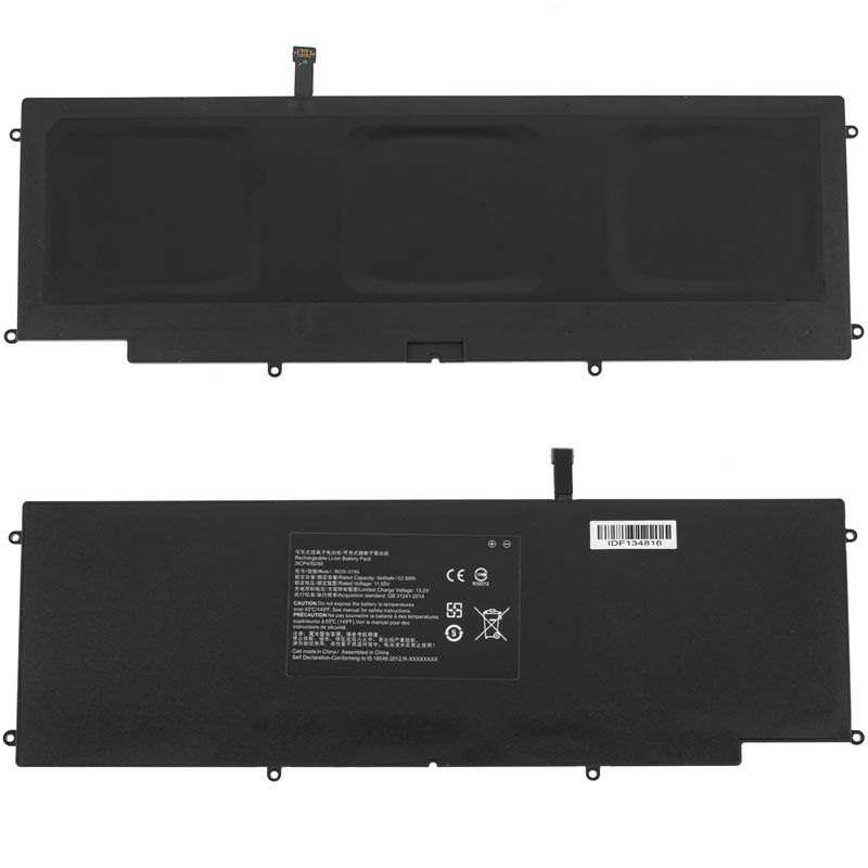 Батарея для ноутбука RAZER RC30-0196 (Blade Stealth 2016 v2, RZ09-0196, RZ09-0239) 11.55V 4640mAh 53.6Wh Black