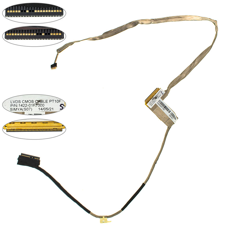 Шлейф матриці для ноутбука Toshiba (C50, C55, ) LED (422-01F5000)