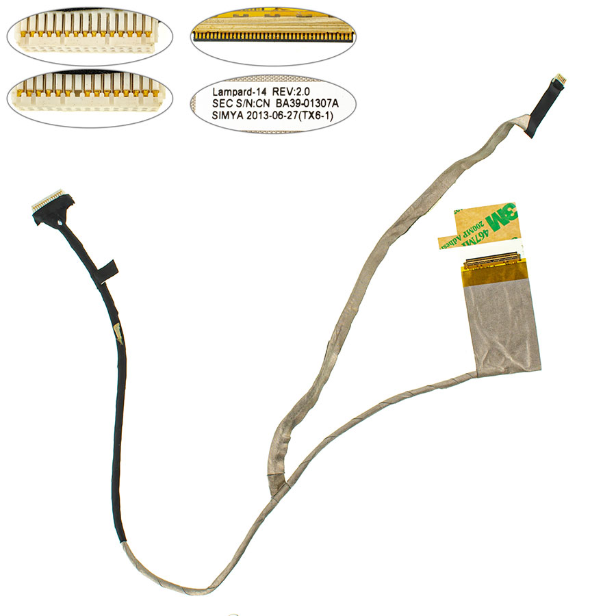 Шлейф для ноутбука Samsung (NP270E4E, NP270E4V) LED (BA39-01307A)