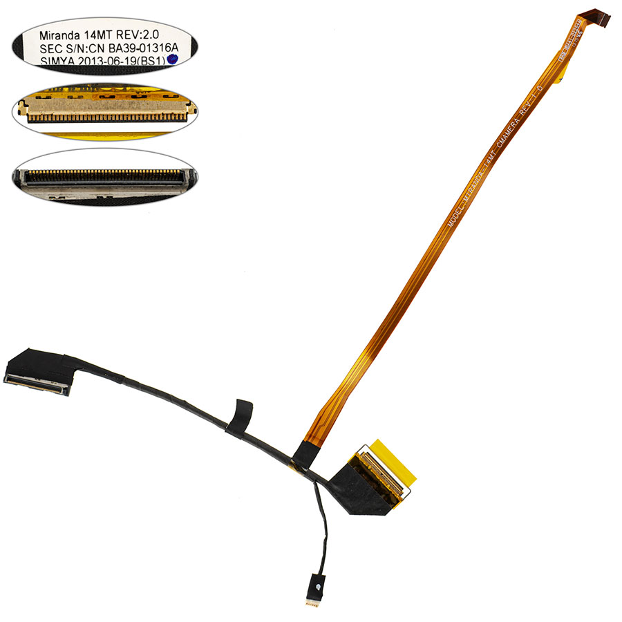 Шлейф для ноутбука Samsung (NP530U4E, NP540U4E) LED (BA39-01316A)