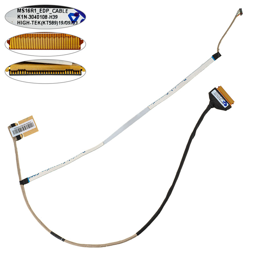Шлейф матриці для ноутбука MSI (MS16R1 GF63 8RD) LED (K1N-3040108-H39)