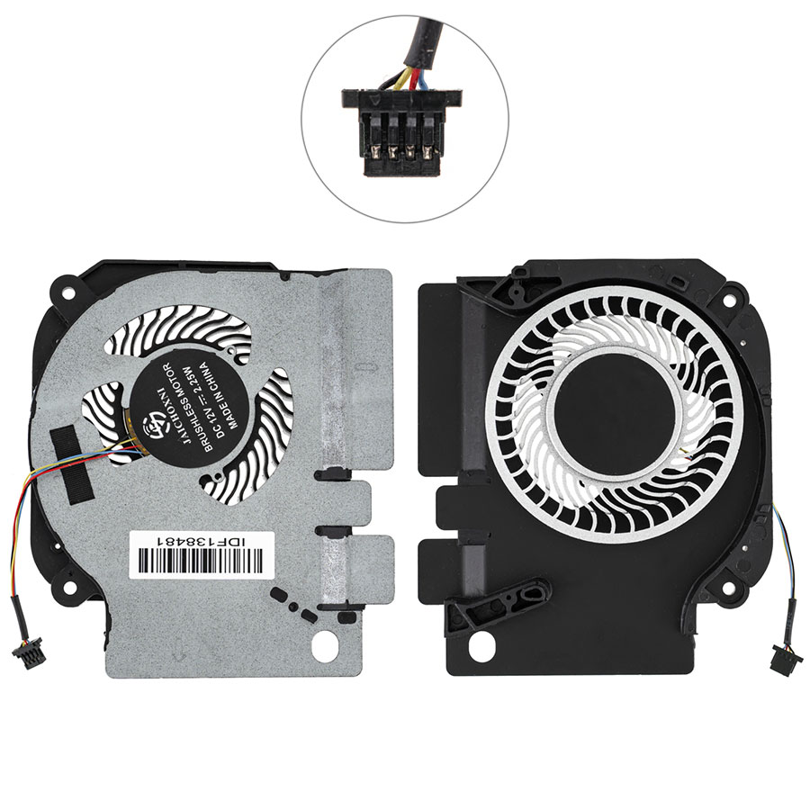 Вентилятор для ноутбука XIAOMI GameBook 15.6, 12V 4pin