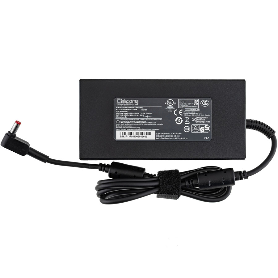 Оригінальний блок живлення для ноутбука ACER 19ю5V, 11.8A, 230W, 5.5*1.7мм, black, RECTANGULAR (Chicony)