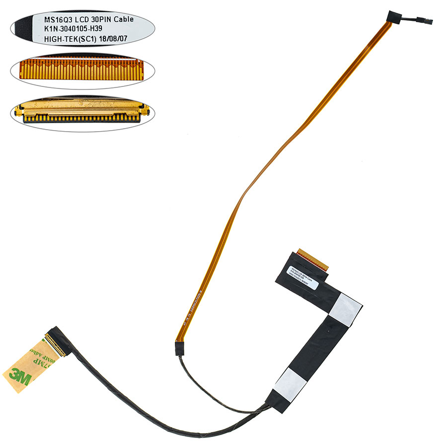 Шлейф матриці для ноутбука MSI (GS65, MS16Q3) 30 0.5 (K1N-3040105-H39)