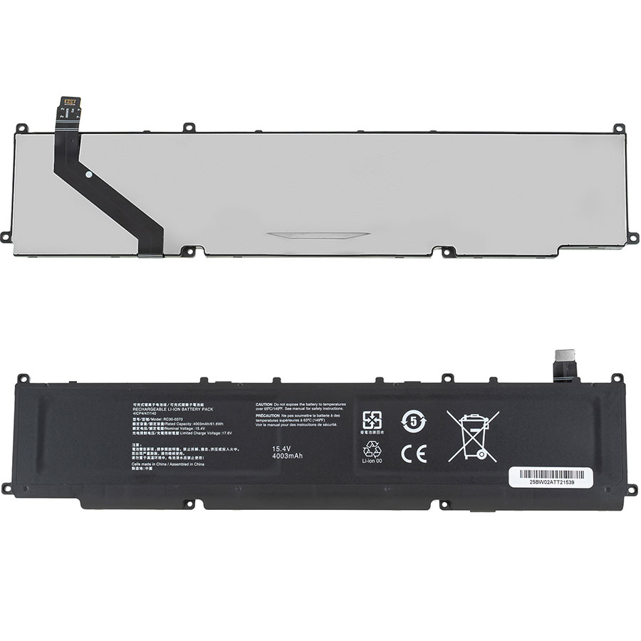 Батарея для ноутбука RAZER RC30-0370 (Blade 14 2022, Blade 14 2021) 15.4V 4003mAh 61.6Wh Black