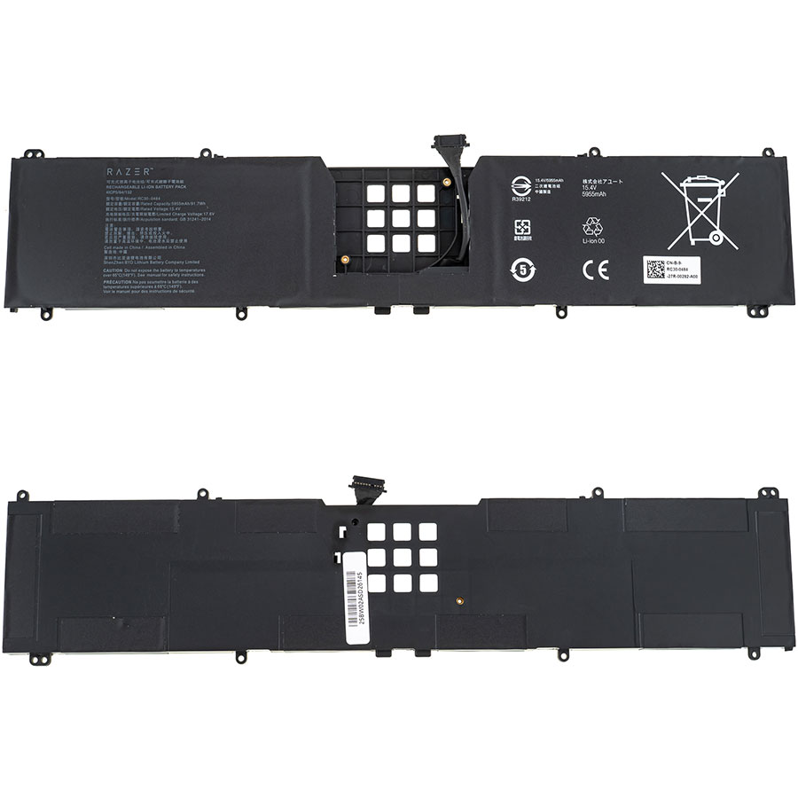Оригінальна батарея для ноутбука RAZER RC30-0484 (Blade 18, Blade 18 2024) 15.4V 5955mAh 91,7Wh Black