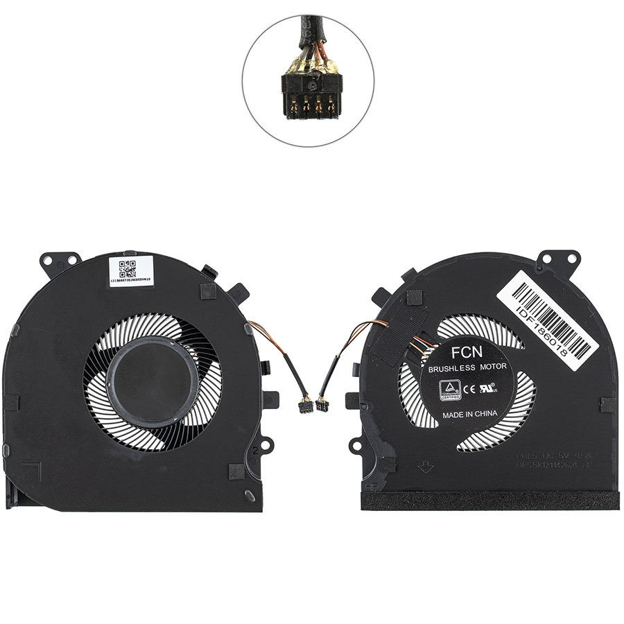 Оригінальний вентилятор для ноутбука Razer Spirit Blade (GTX1060, RZ09-0270) 5V GPU fan 