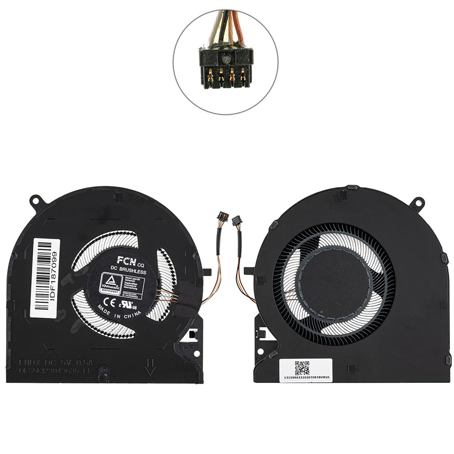 Оригінальний вентилятор для ноутбука Razer Blade 15 Advanced 2021 (RZ09-0409 series) CPU FAN 5V