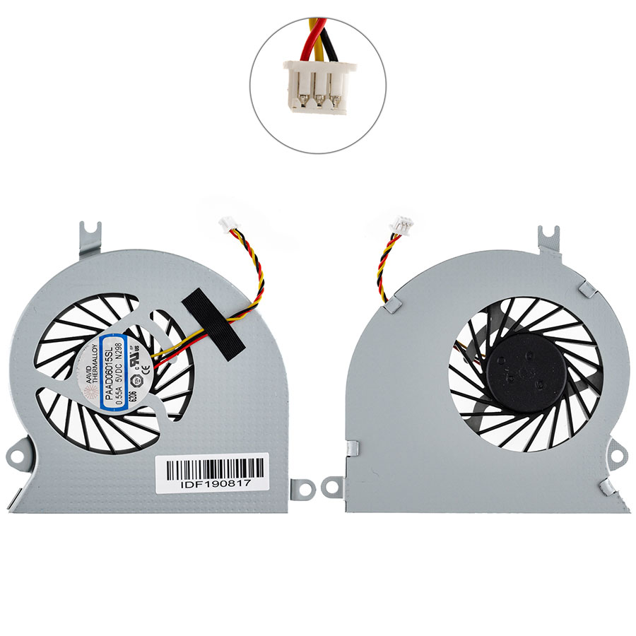 Оригінальний вентилятор для ноутбуку MSI (GE40 MS-1491 X460DX)