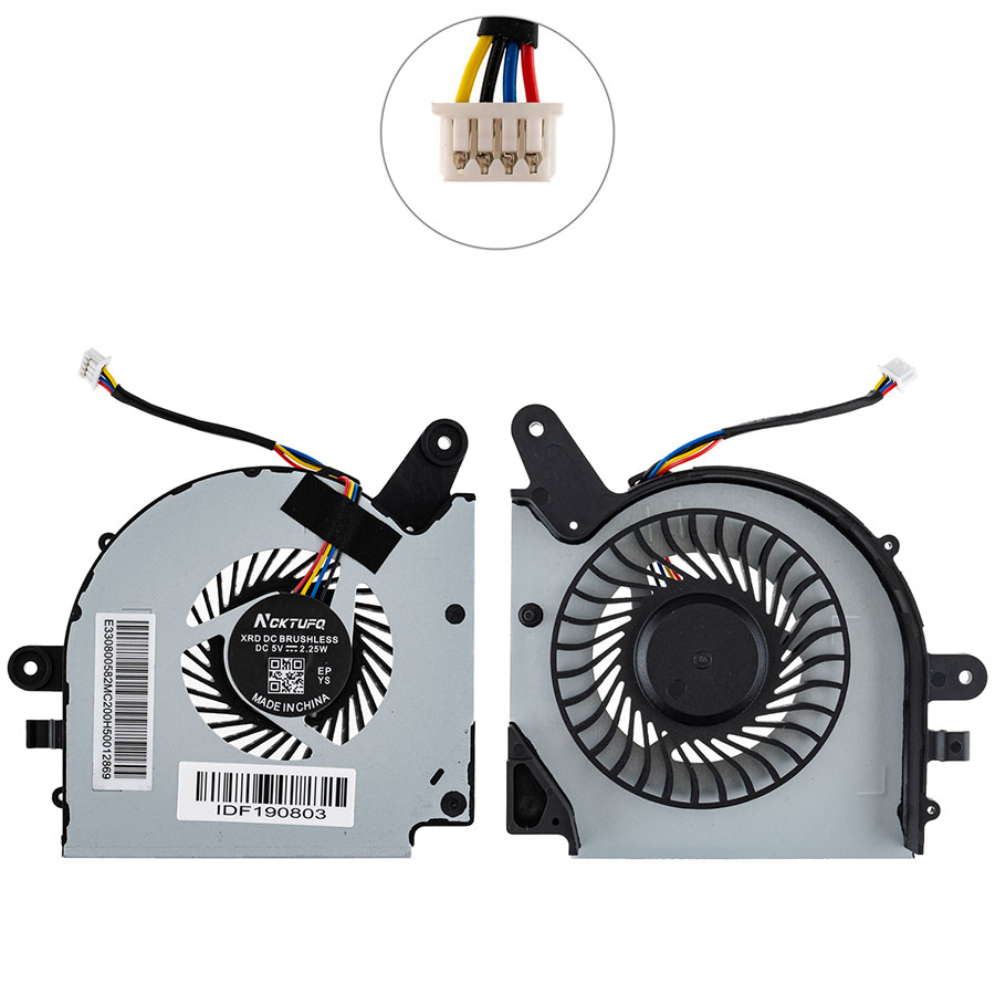 Вентилятор для ноутбуку MSI (GF75) CPU