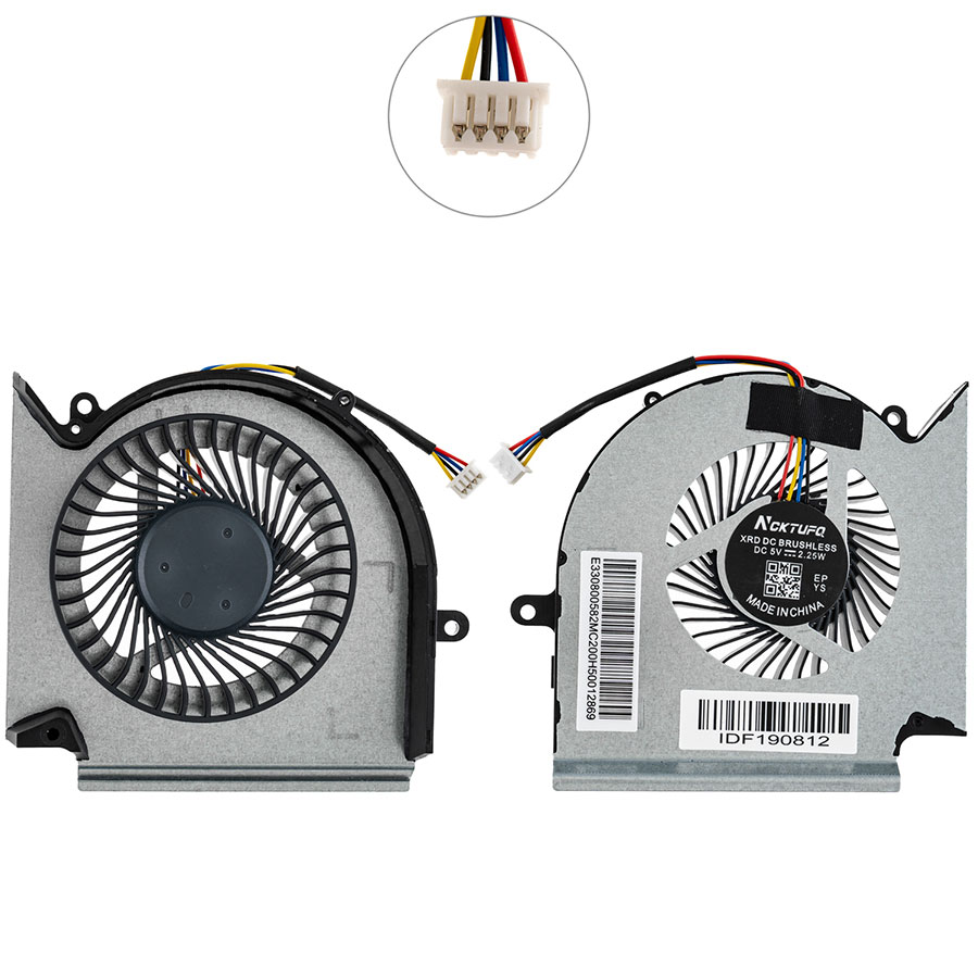 Вентилятор для ноутбуку MSI (GL65 GE65 GP65) CPU