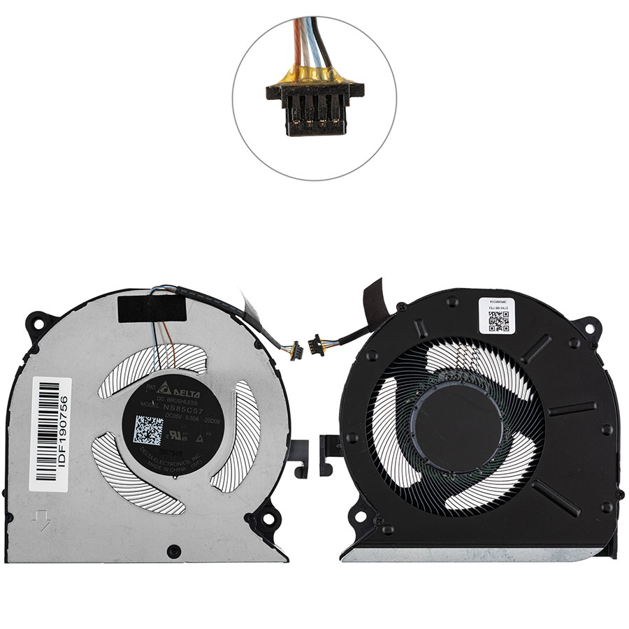 Оригинальный вентилятор для ноутбуку Huawei (MateBook 16 CREM-WFG9 WFD9) CPU