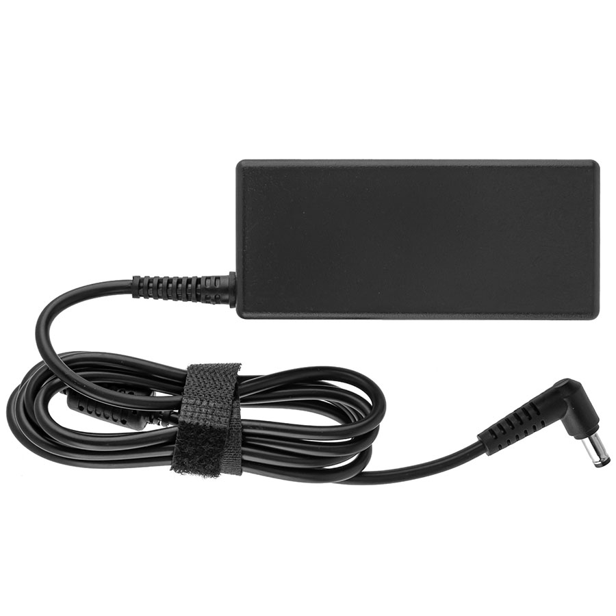 Блок живлення для ноутбука TOSHIBA 19V, 3.42A, 65W, 5.5*2.5mm, L-подібний роз`єм, Black (без кабелю)