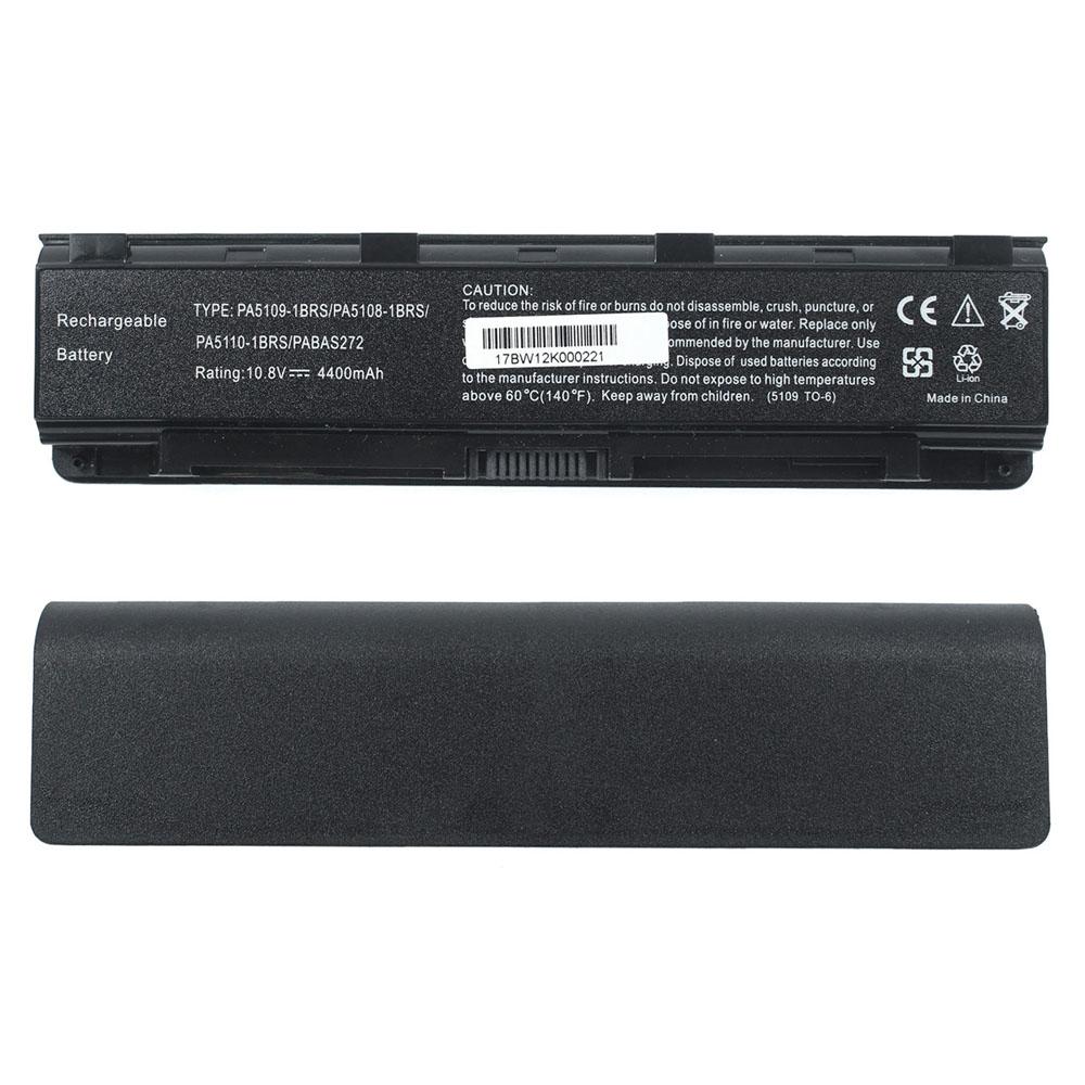 Батарея для ноутбука Toshiba PA5108U-1BRS (Satellite C50, C50T, C50D, C55, C55D, C55DT, C75, C75D series) 10.8V 4400mAh Black