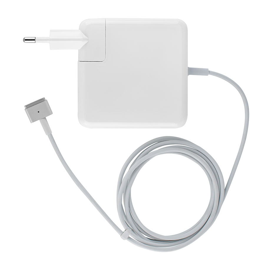 Блок живлення для ноутбука APPLE MagSafe2 16.5V, 3.65A, 60W, White,Т-подібний роз`єм MagSafe2, з євро-адаптером