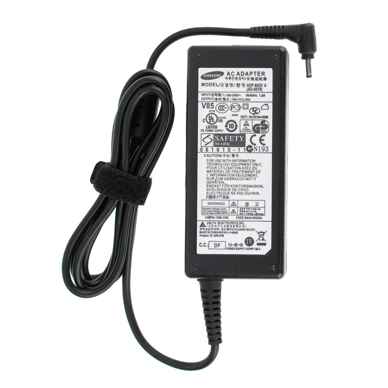 Блок живлення для ноутбука SAMSUNG 19V, 3.16A, 60W, 3.0*0.8mm