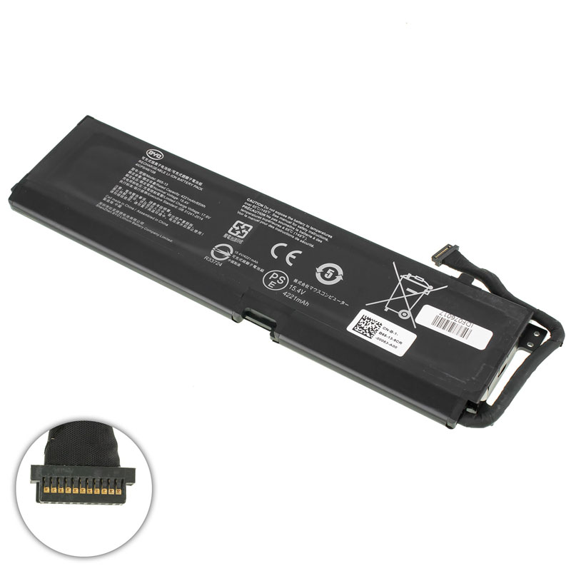Батарея для ноутбука RAZER RC30-0270 (Blade 15 RZ09-03006, RZ09-03009E97) 15.4V 4221mAh 65Wh Black
