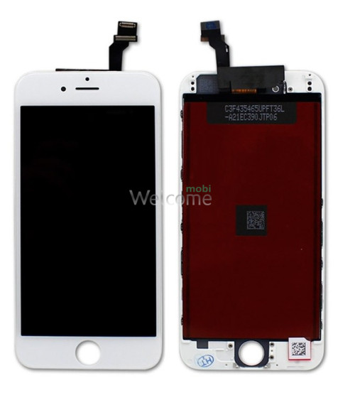 Дисплей iPhone 6 в зборі з сенсором та рамкою white (Original PRC)