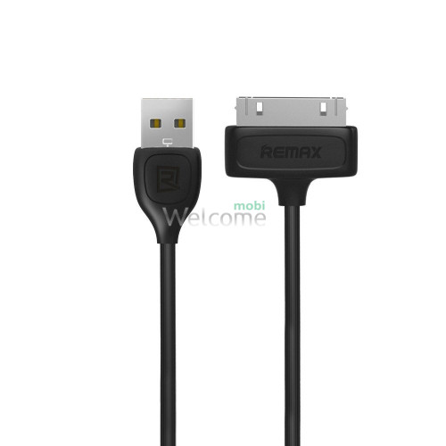 USB кабель iPhone 4 Remax Light speed RC-006i4, 1m black