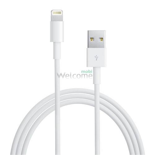 USB кабель Apple Lightning, 1м білий (копія)