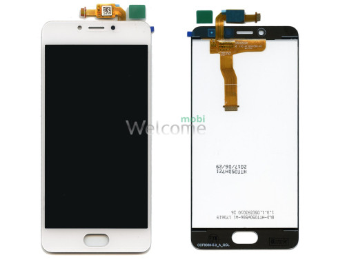 LCD Meizu M5c with touchscreen white orig (version M710h)