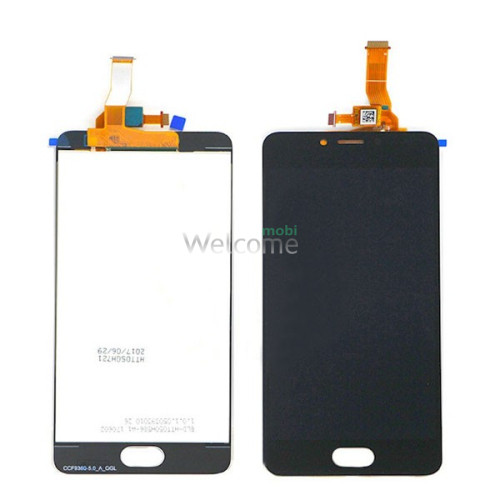 LCD Meizu M5c with touchscreen black orig (version M710h)
