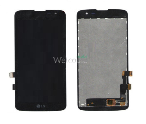 Дисплей LG X210 K7/ X210DS K7 в зборі з сенсором black 