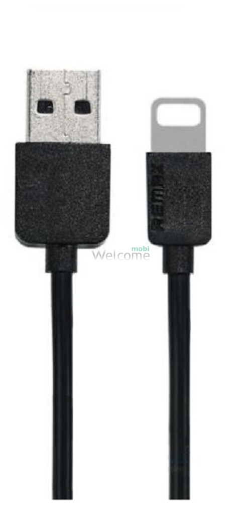 USB кабель Lightning Remax Light speed RC-006i, 2.1A 1m black