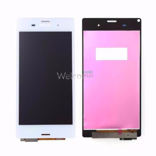 LCD Sony D6603 Xperia Z3/D6633/D6653 with touchscreen white orig (LCD TEST)