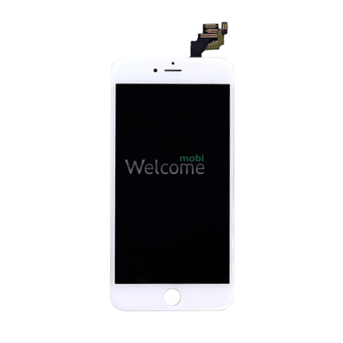 Дисплей iPhone 6 Plus в зборі з сенсором та рамкою white (Original PRC)
