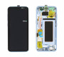 Дисплей Samsung SM-G950FD Galaxy S8 в сборе с сенсором и рамкой Artic Silver service orig