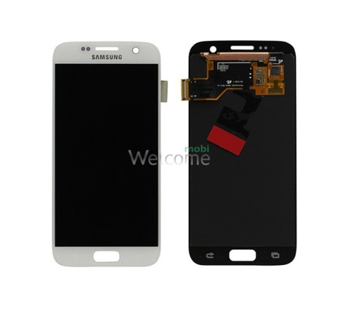 Дисплей Samsung SM-G930F Galaxy S7 в сборе с сенсором white service orig