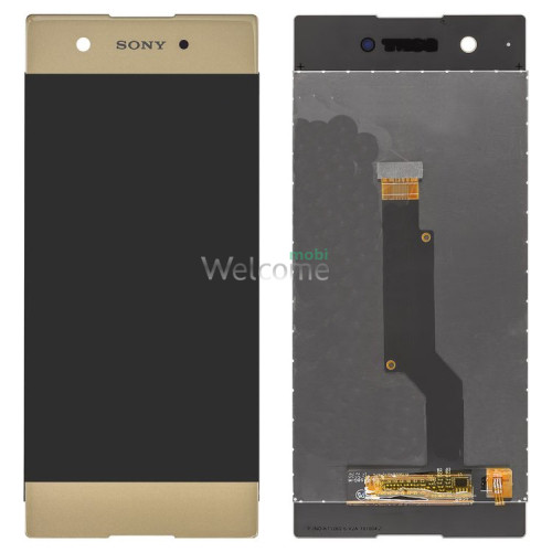 Дисплей Sony G3112 Xperia XA1 Dual/G3116/G3121/G3125 в зборі з сенсором gold Original PRC