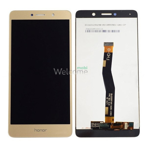 Дисплей Huawei Honor 6X/Mate 9 Lite/GR5 2017 в зборі з сенсором gold