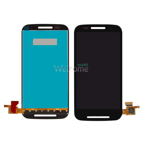 Дисплей Motorola XT1021 Moto E/XT1022/XT1025 в зборі з сенсором black 