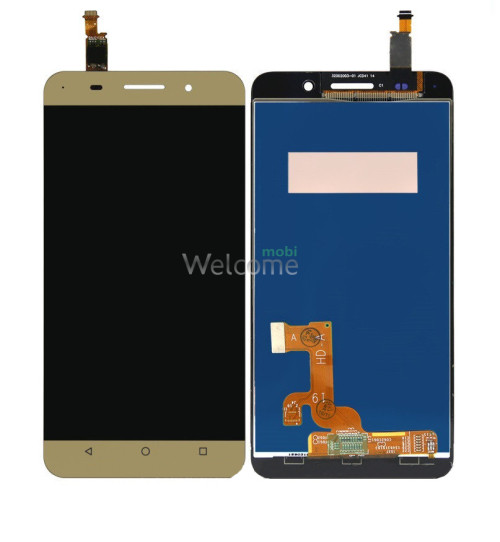 Дисплей Huawei Honor 4X/Glory Play 4X в зборі з сенсором gold