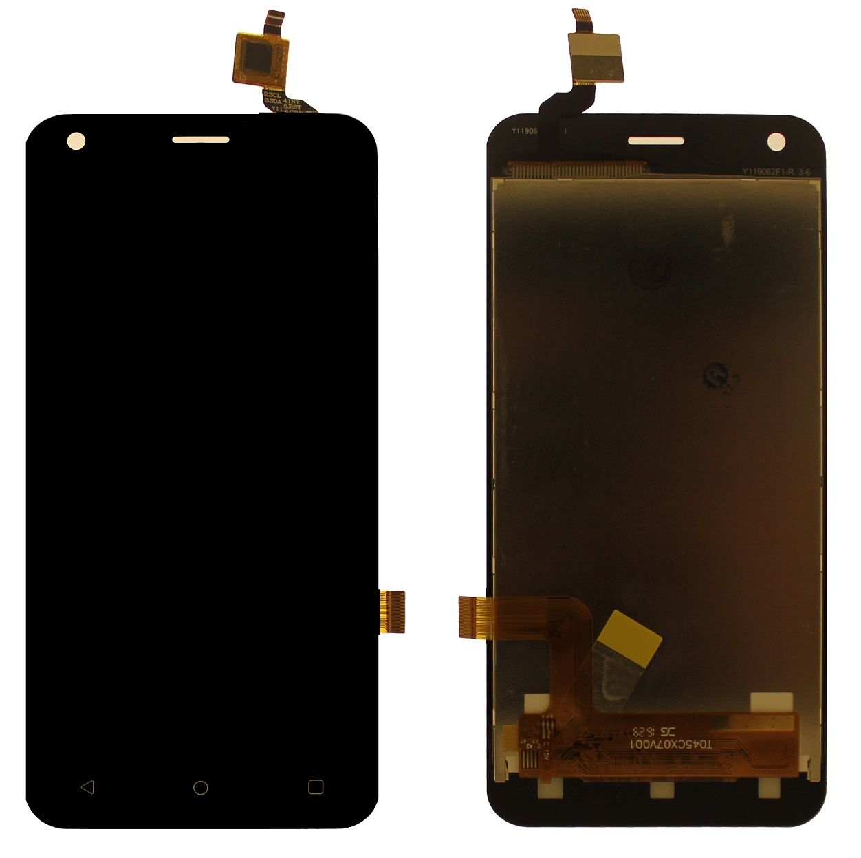 Дисплей Fly FS455 complete with touch Black