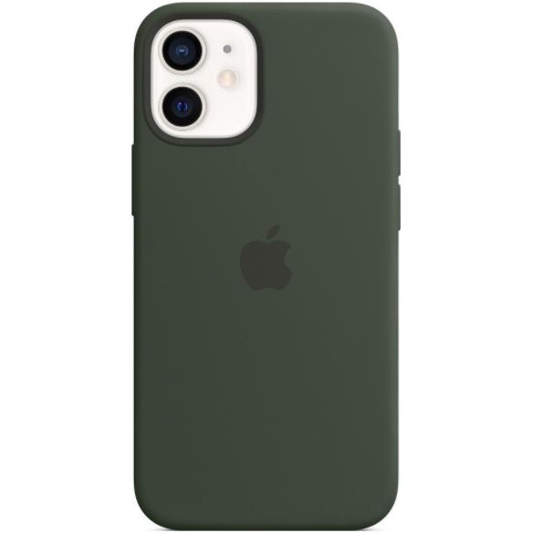 Чохол (Sillicon Case) для iPhone 12 mini with magsafe and splash Cyprus Green