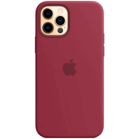 Чохол (Sillicon Case) для iPhone 12 mini with magsafe and splash Plum