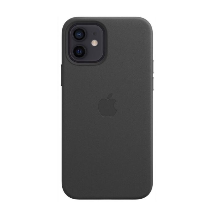 Чохол (Leather Case) для iPhone 12 mini with magsafe Black