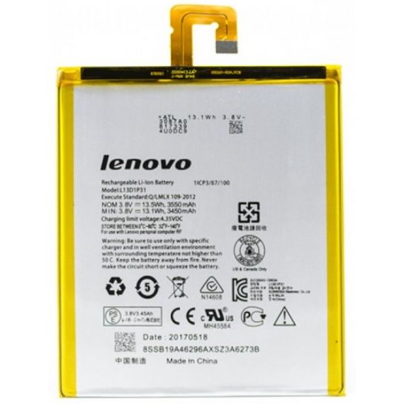 Акумулятор L13D1P31 (3550mAh) для Lenovo A3500 / S5000 / A7-20 / A7-30HC / TB3-710 / TB-7304 (Ver.1)
