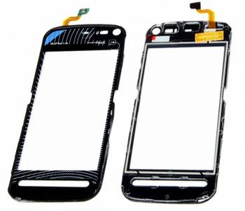 Тачскрін Nokia 5800 XpressMusic Black (з ущільнювачем)