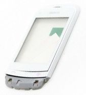 Тачскрін Nokia C2-03 / C2-02 / C2-06 White з рамкою