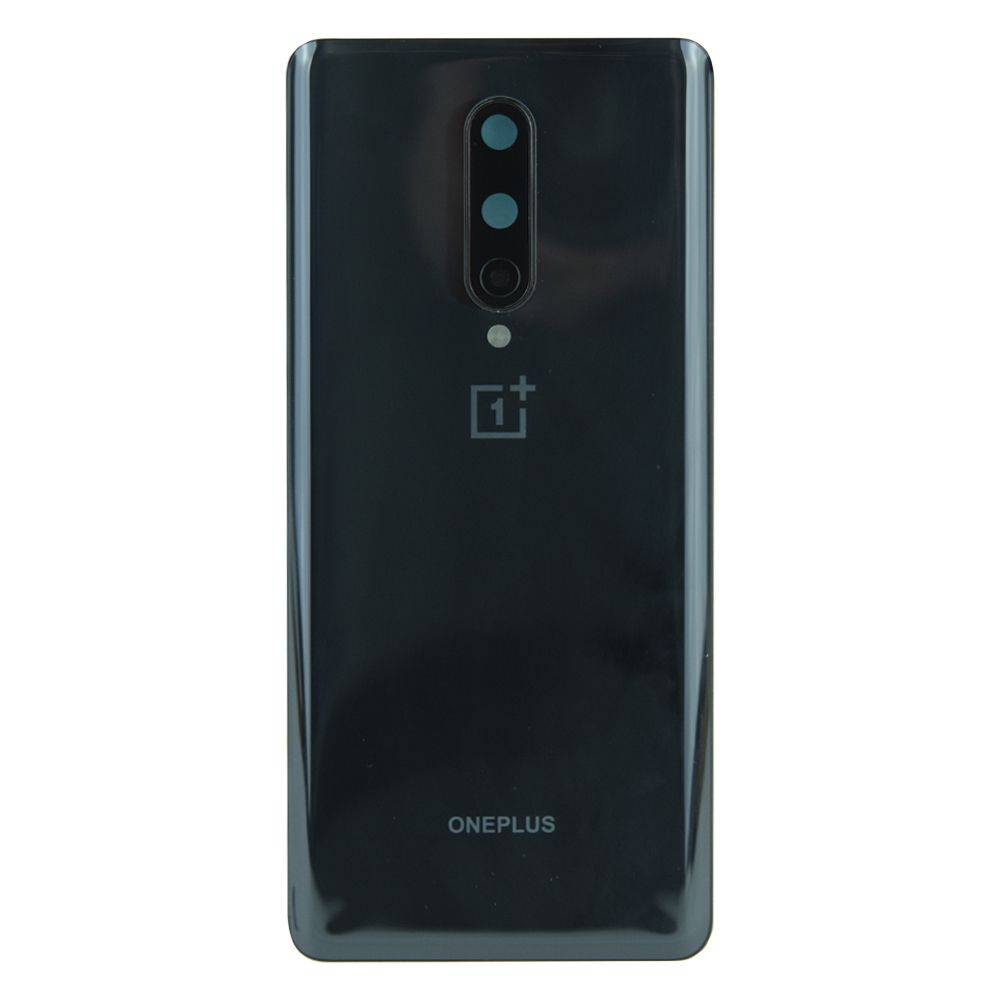 Задня частина корпусу OnePlus 8 Onyx Black (з склом камери)