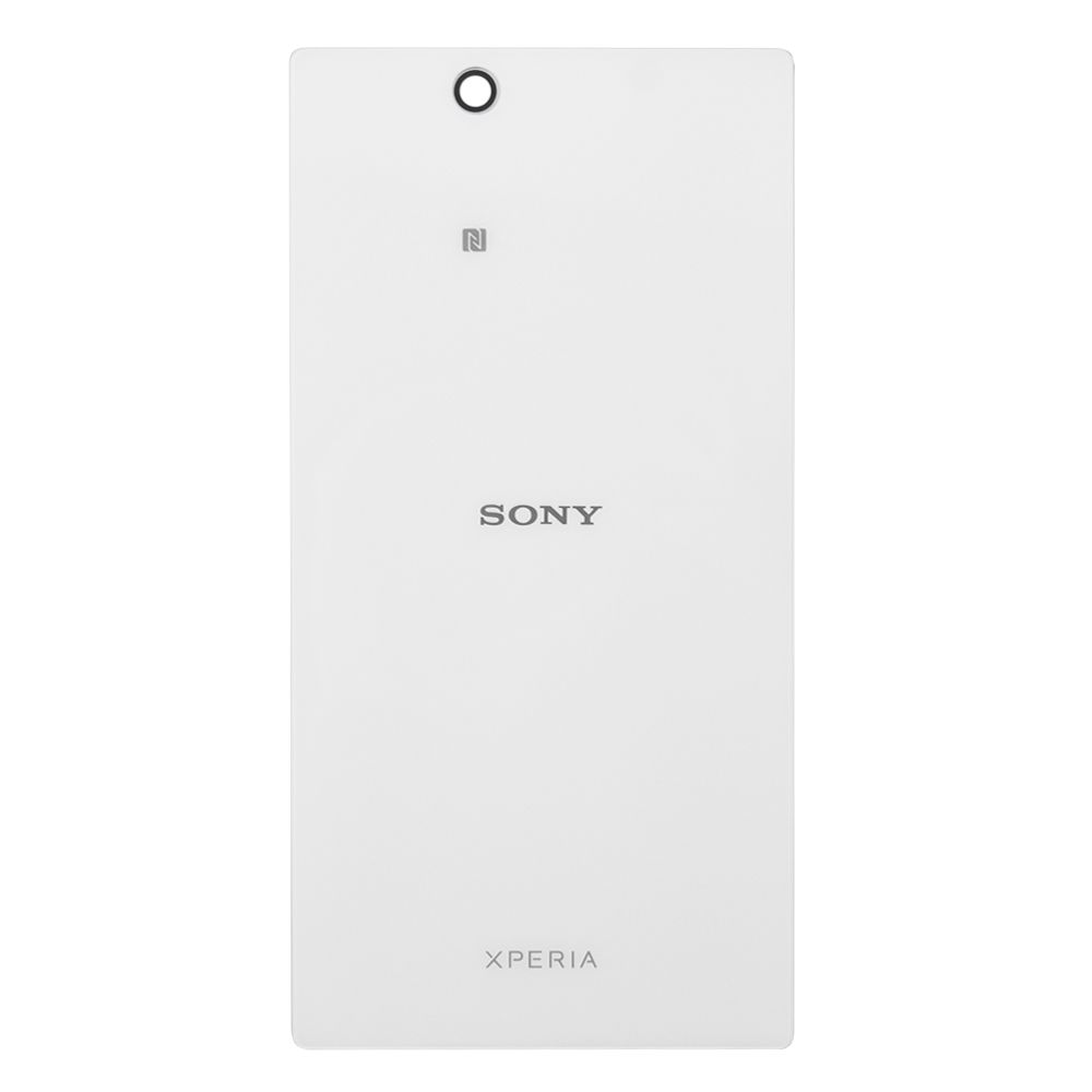 Задня частина корпусу Sony Xperia Z Ultra C6833 White (з склом камери)