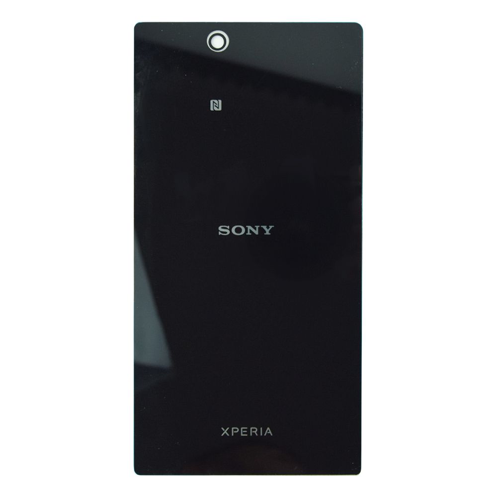 Задня частина корпусу Sony Xperia Z Ultra C6833 Black (з склом камери)