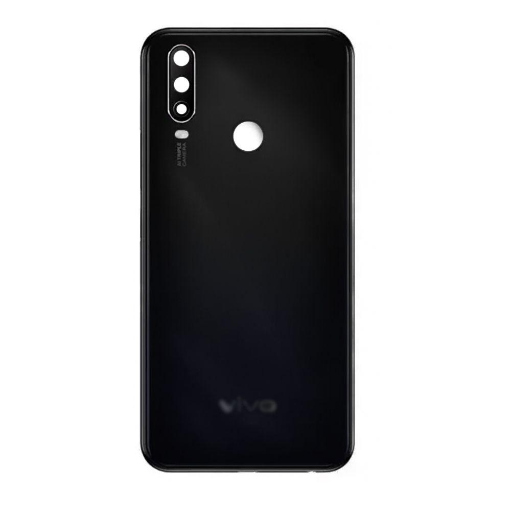 Задня частина корпусу Vivo Y15 Black (з склом камери)