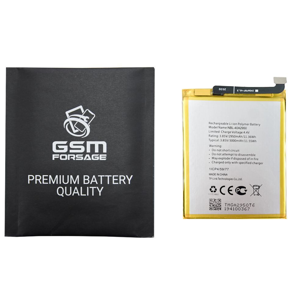 Акумулятор TP7062 / NBL-40A2950 (3000mAh) для TP-Link Neffos C9 Max / C9S Premium Quality