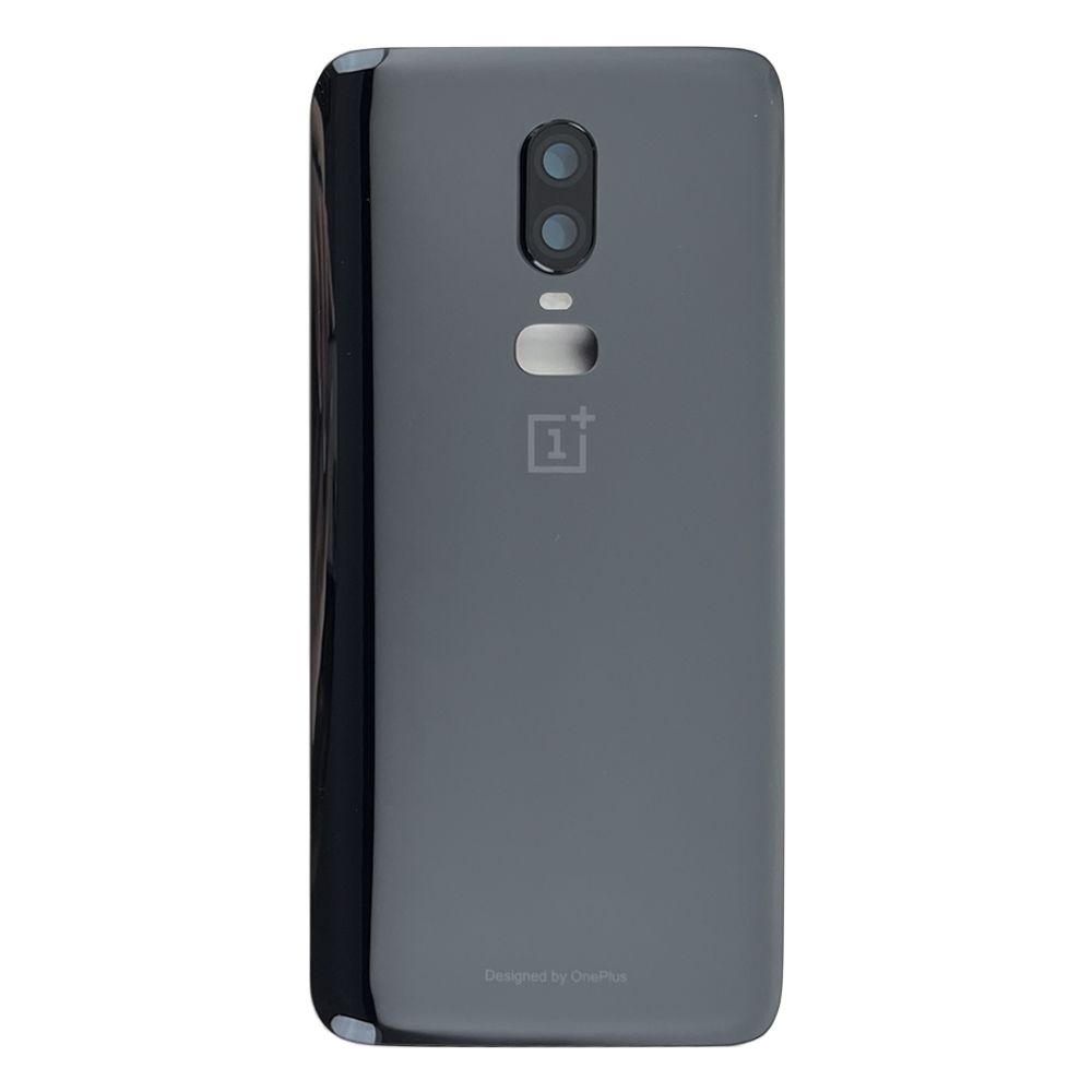 Задня частина корпусу OnePlus 6 Black (з склом камери) Original (PRC)